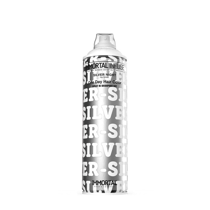 Jednodňová farba na vlasy v spreji-Gold, Silver, Pink, Green, Light Blue (200 ml) Immortal Infuse