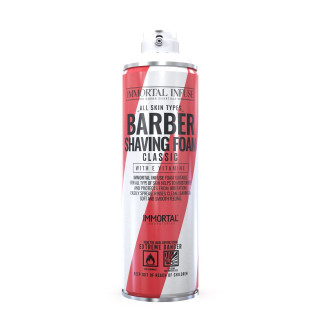 Barber Shaving Foam – Classic & Ocean Waves – 500 ml IMMORTAL INFUSE