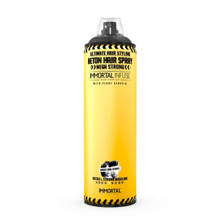 Beton Lak na Vlasy Mega Strong– 500 ml IMMORTAL INFUSE