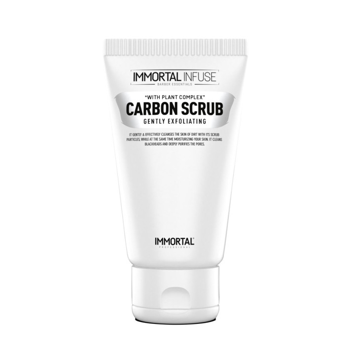 Pleťový Peeling s Aktívnym Uhlím – 150 ml Immortal Infuse