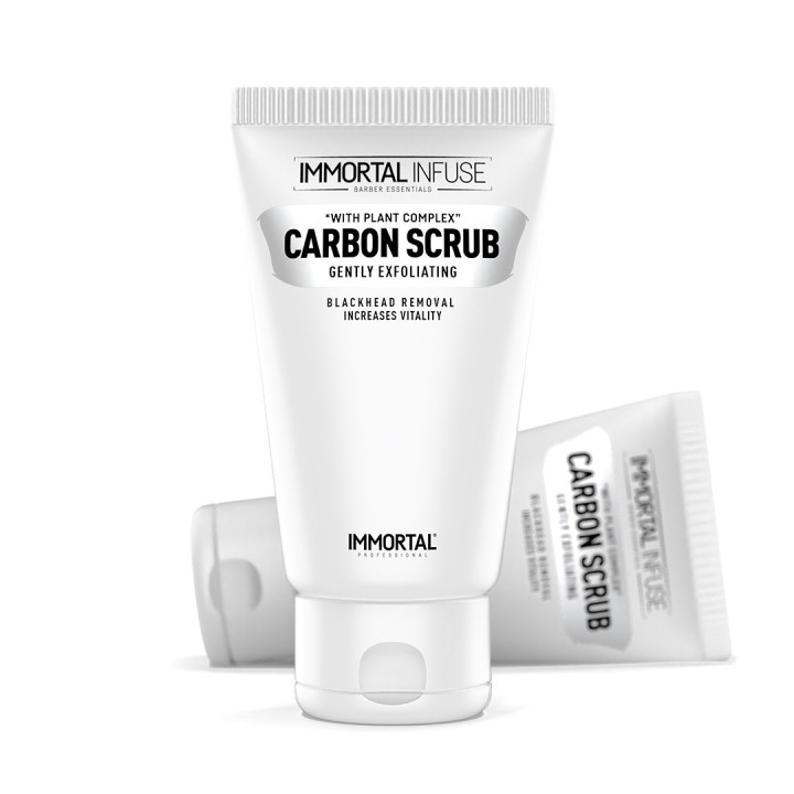 Pleťový Peeling s Aktívnym Uhlím – 150 ml Immortal Infuse