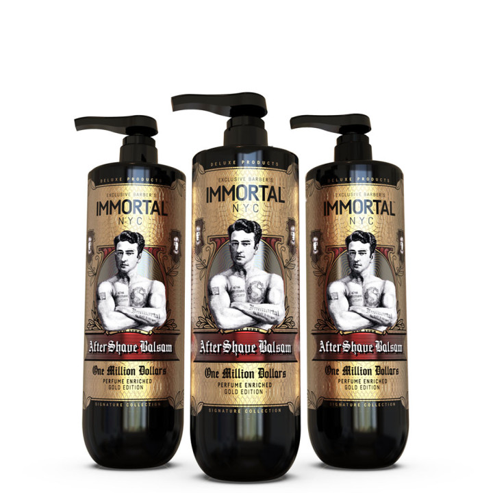 One Million Dollars Balzam po holení – 500 ml Immortal NYC