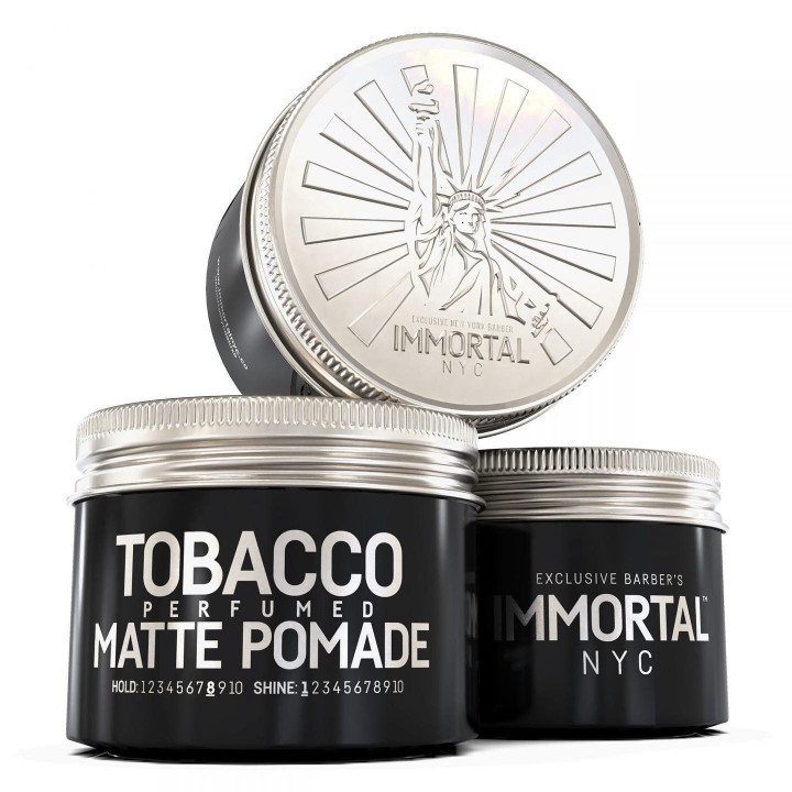 IMMORTAL NYC – Tobacco Perfumed Matte Pomade 100 ml