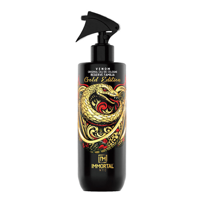 IMMORTAL Gold Edition Venom After Shave Cologne 500 ml