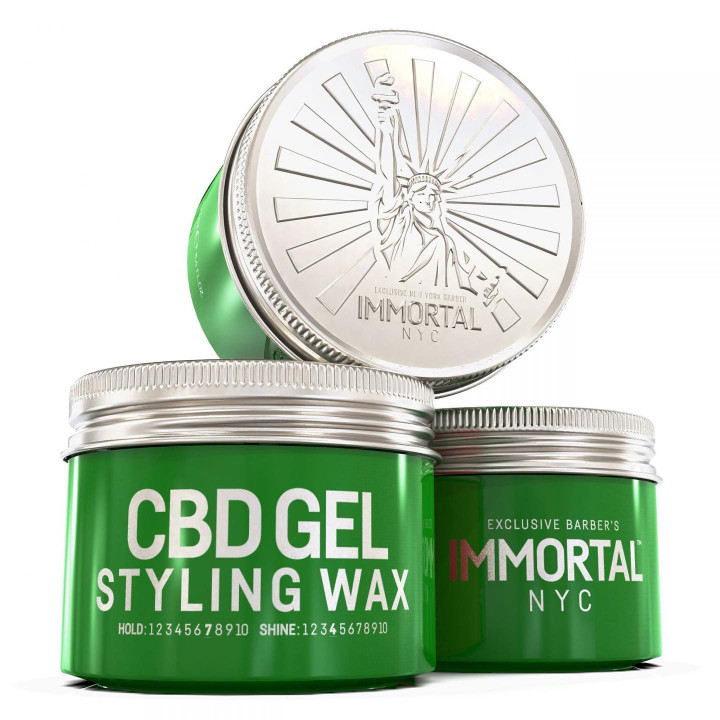 IMMORTAL NYC – CBD Gel Styling Wax 100 ml