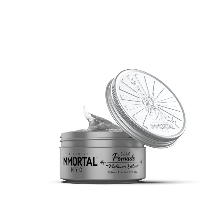 IMMORTAL NYC – Platinum Edition Cream Pomade 150 ml