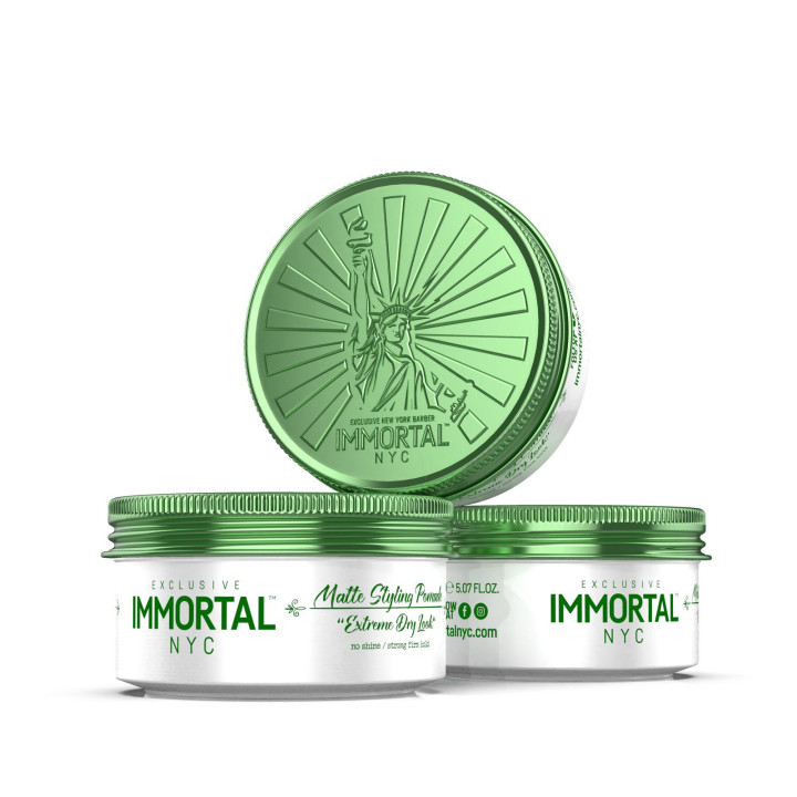 IMMORTAL NYC – Matte Styling Pomade Extreme Dry Look 150 ml