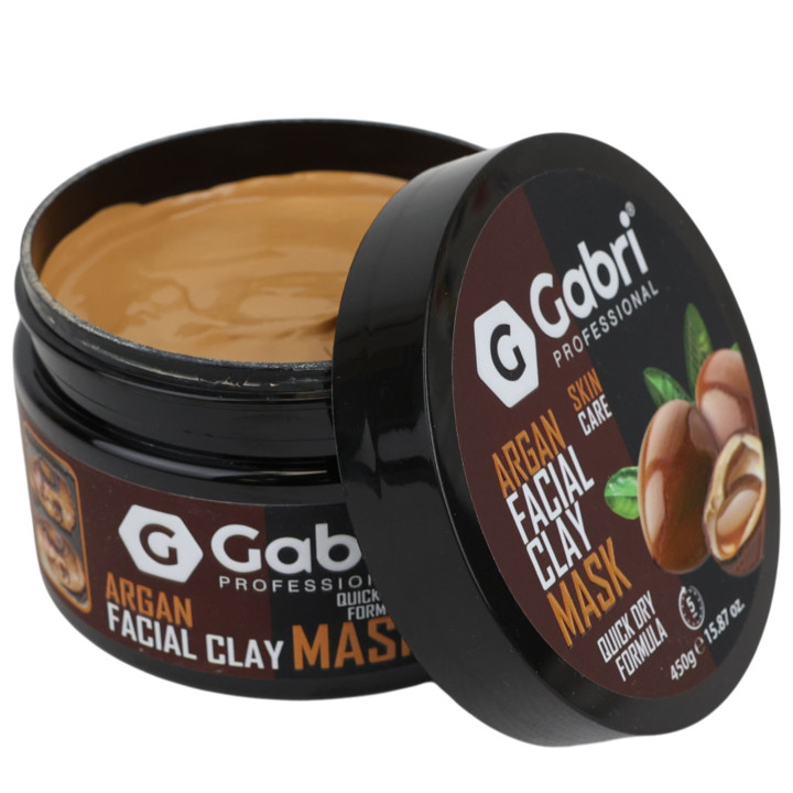 Gabri – Pleťová ílová maska 450 g Argan, Kolagén, Aloe Vera