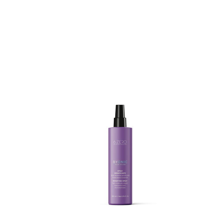 6.ZERO BYONIC zahusťujúci sprej na vlasy 200 ml