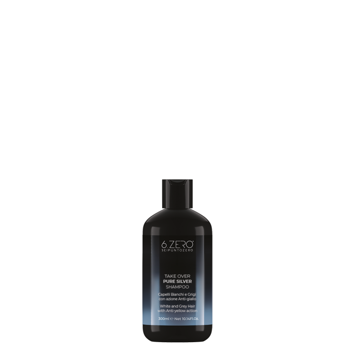 6.ZERO Šampón TAKE OVER – PURE SILVER