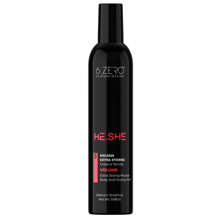 6.ZERO HE.SHE – EXTRA SILNE TUŽIACA PENA PRE OBJEM A FIXÁCIU