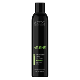 6.ZERO HE.SHE – ANTI-FRIZZ LESKLÝ SPREJ