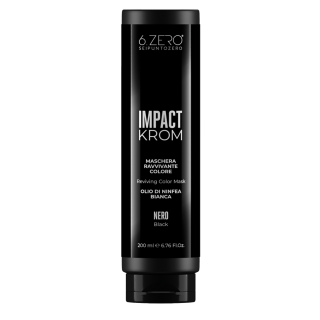 6.ZERO IMPACT KROM – MASKA OBNOVUJÚCA FARBU BLACK