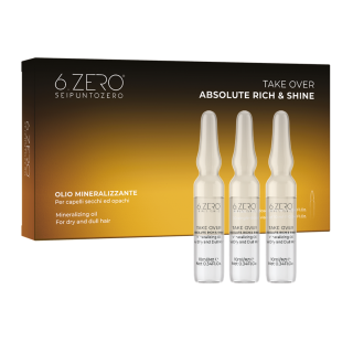 6.ZERO TAKE OVER – ABSOLUTE RICH & SHINE MINERALIZAČNÉ OLEJOVÉ AMPULE