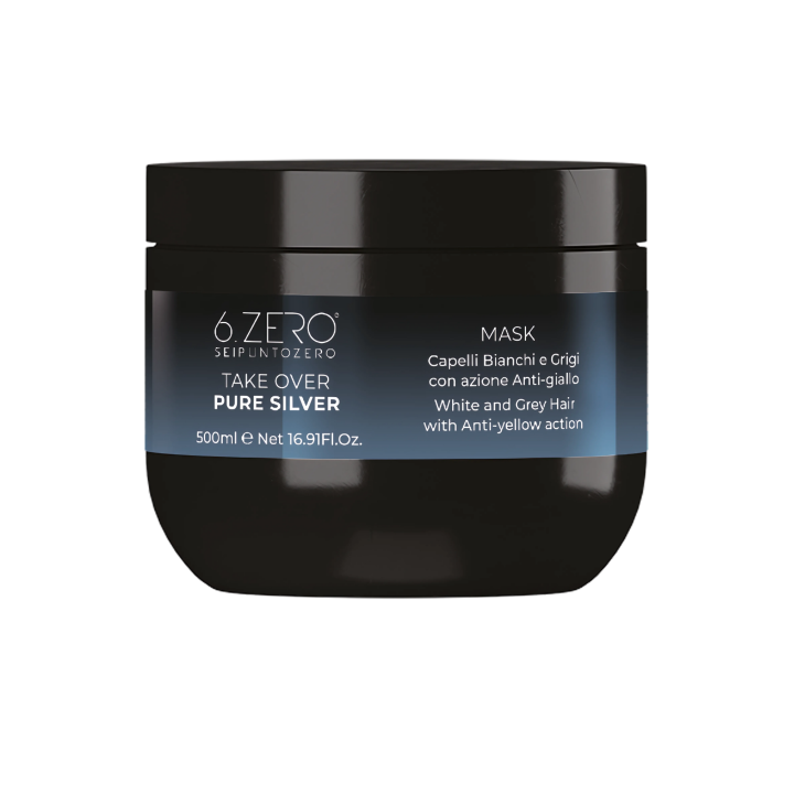 6.ZERO TAKE OVER – 500 ML PURE SILVER Maska