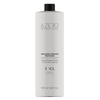 6.ZERO 5 Vol (1,5%) Parfumovaná oxidačná emulzia – 1000ML