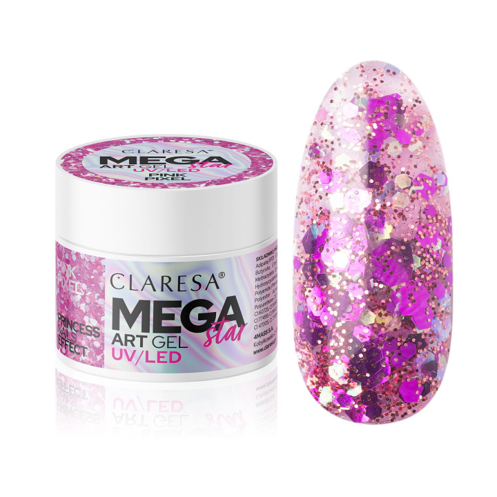 CLARESA MEGASTAR NAIL ART GEL