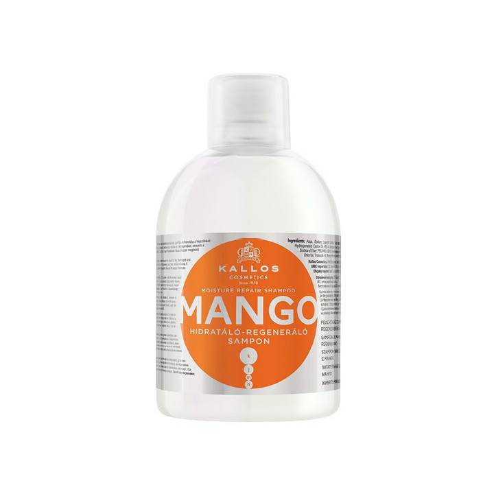 KALLOS KJMN Mango Hydratačno-regeneračný šampón