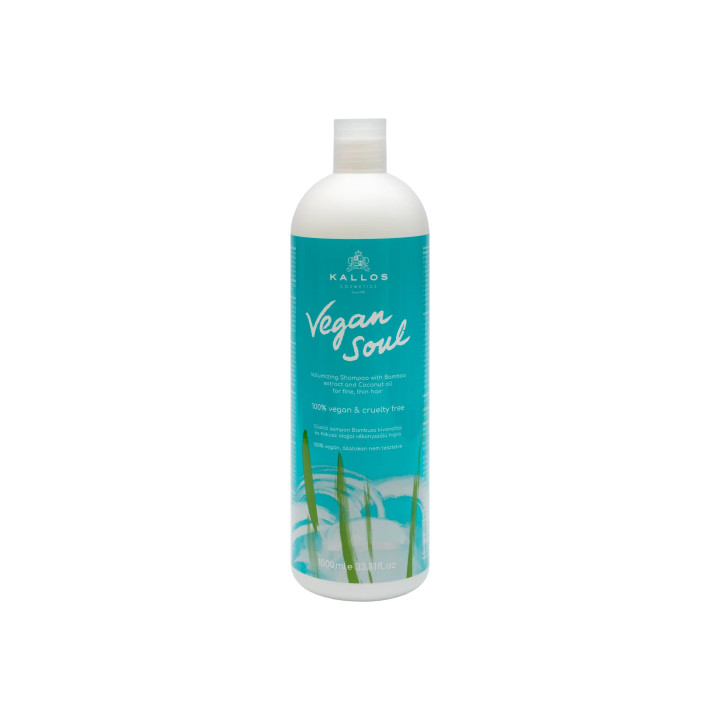 KALLOS Vegan Soul Bamboo Volumizačný Šampón