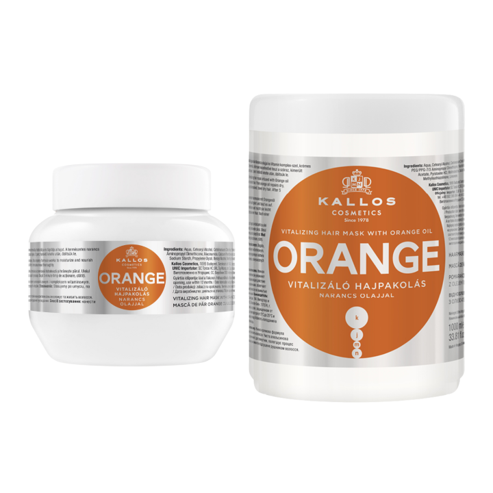 KALLOS Orange Maska na vlasy