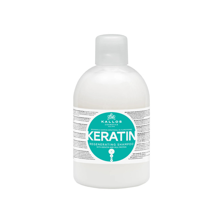 KALLOS KJMN Keratin Regeneračný šampón